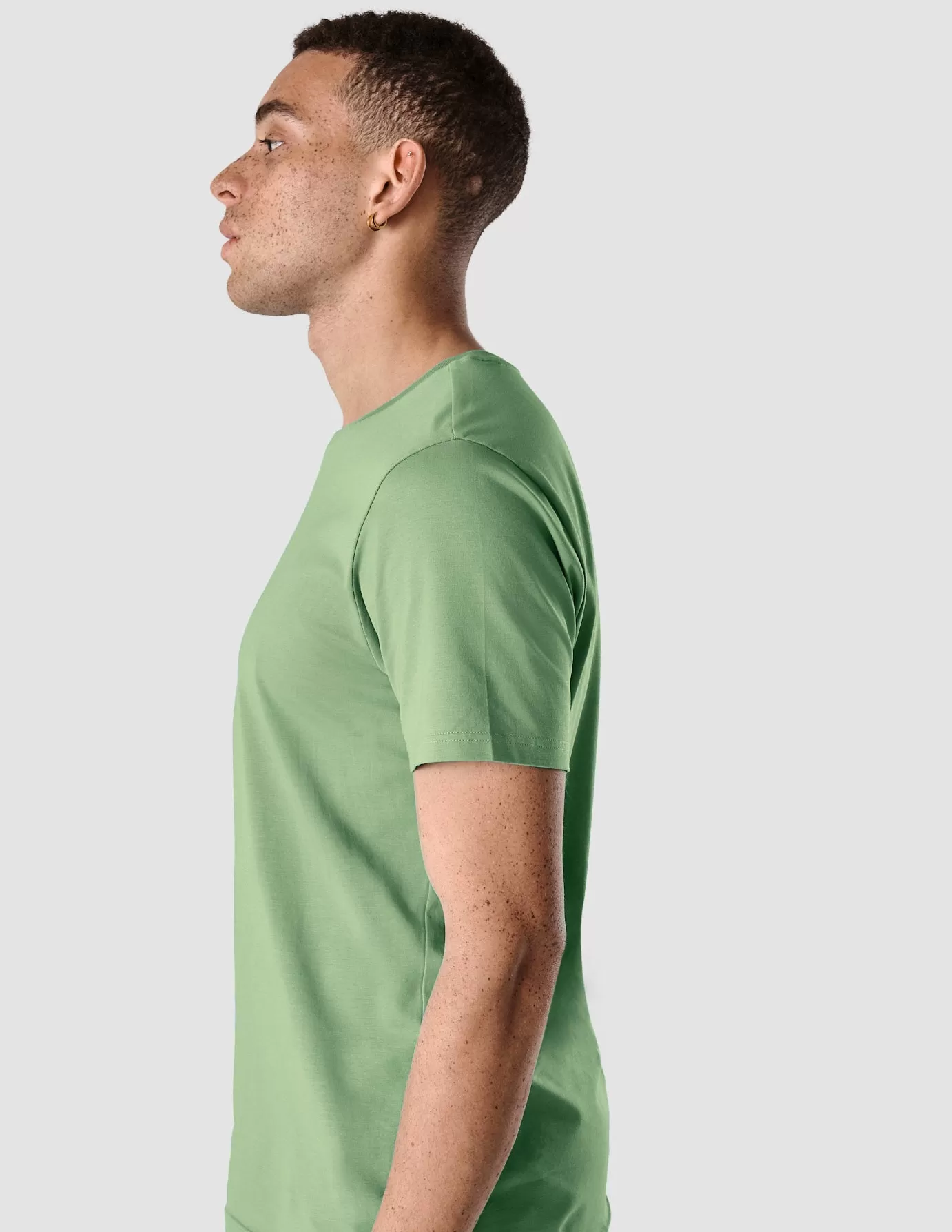 Supima T-shirt Moss