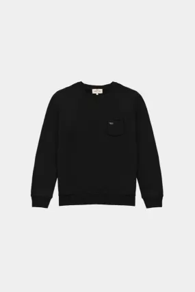 SWEATSHIRT ESSENTIAL BLACK