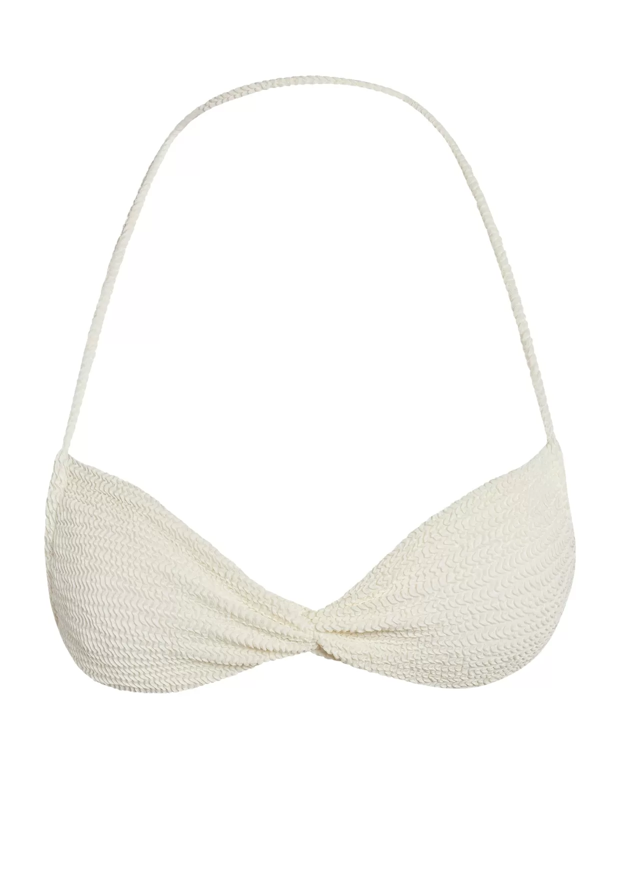 Tamarama Top - Ivory Crinkle