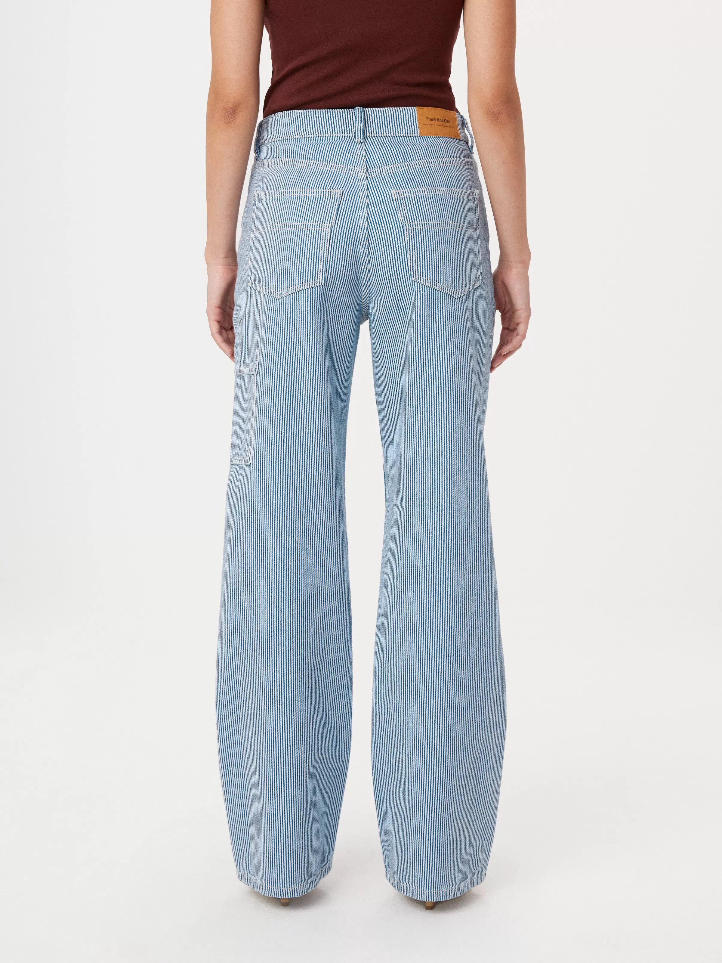 The Courtney Carpenter Loose Jean in Cobalt