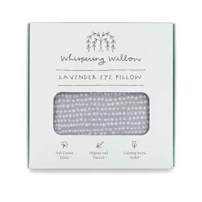 Tranquil Gray Lavender Eye Pillow