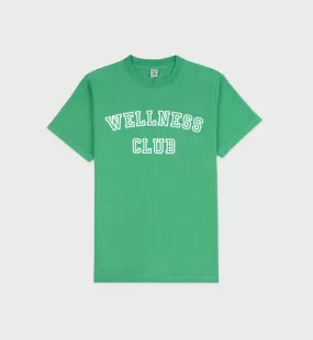 Wellness Club T-Shirt - Verde/White