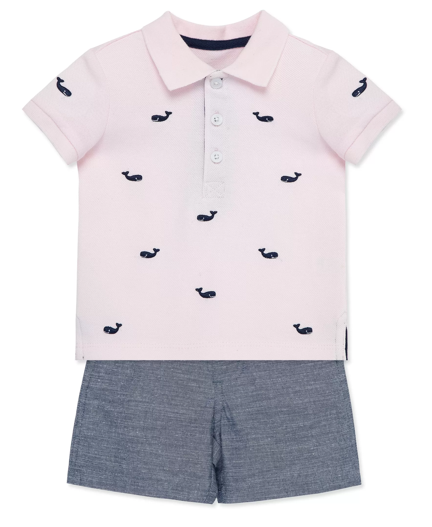 Whale Polo Short Set (12M-24M)