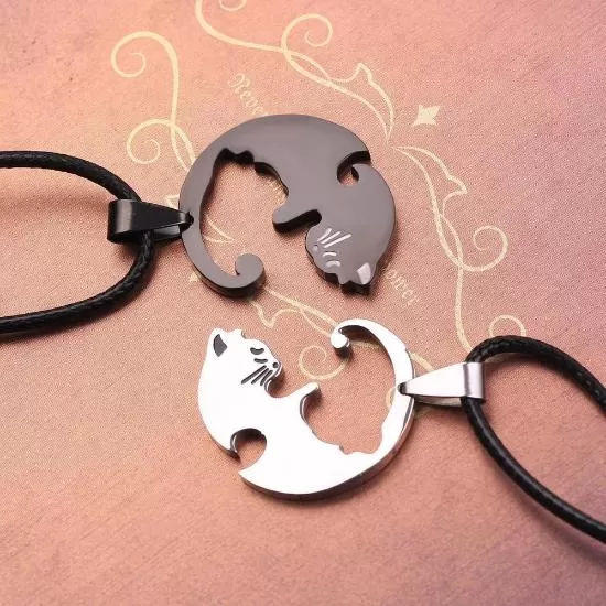 Yin & Yang Meow Necklace