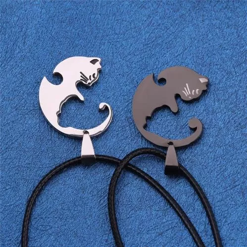 Yin & Yang Meow Necklace